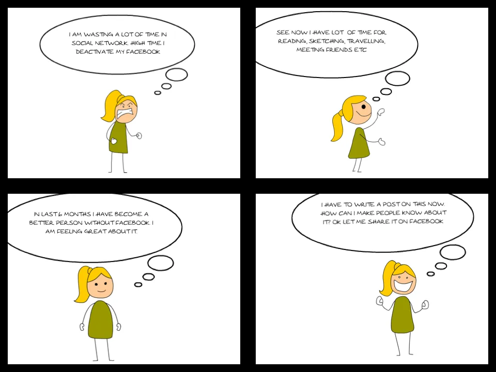 Facebook addict
