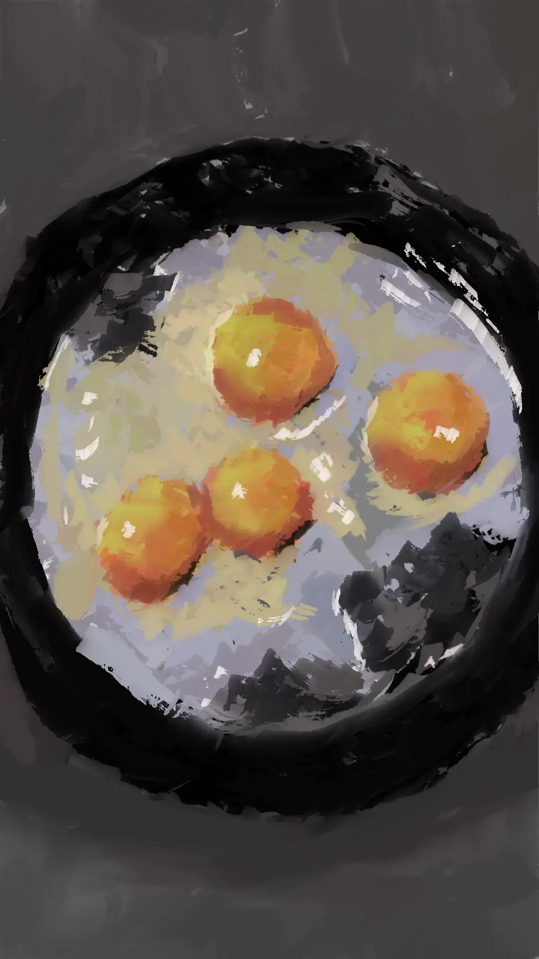Eggs in a Pan